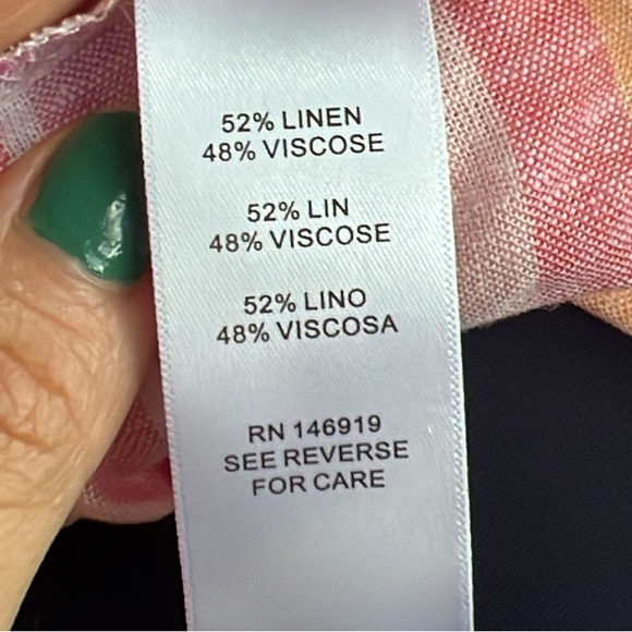 NWOT Casa Cabana pastel stripe sundress womens size Medium - Picture 4 of 6